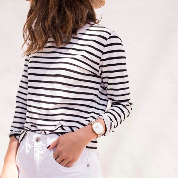 Madewell 100% cotton long sleeve tee - Picture 9 of 14